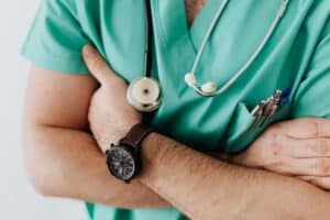 Doctor with stethoscope
