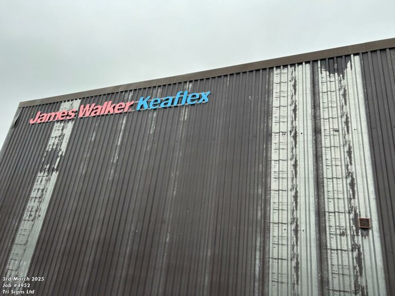 Outside of Kea-Flex Building Undergoing Construction