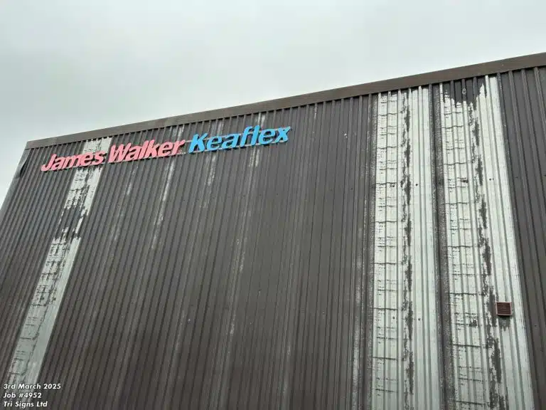 Outside of Kea-Flex Building Undergoing Construction